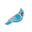 Floating Charm - Blue Cardinal | Animal Charm| Animal Floating Charm | Totem Lockets | Floating Charm Lockets