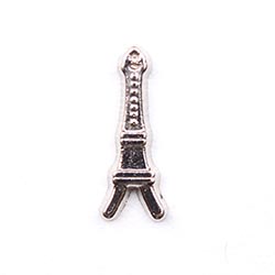 Floating Charm - Eiffel Tower | Travel Charm| Travel Floating Charm | Totem Lockets | Floating Charm Lockets