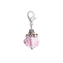 Accent - Pink Crystal | Totem Lockets | Floating Charm Lockets